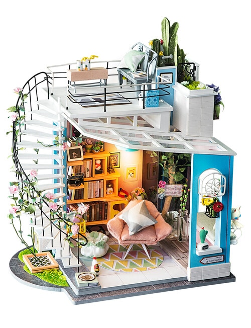 DIY Kits Robotime Miniature House Dora's Loft product photo View 02 L