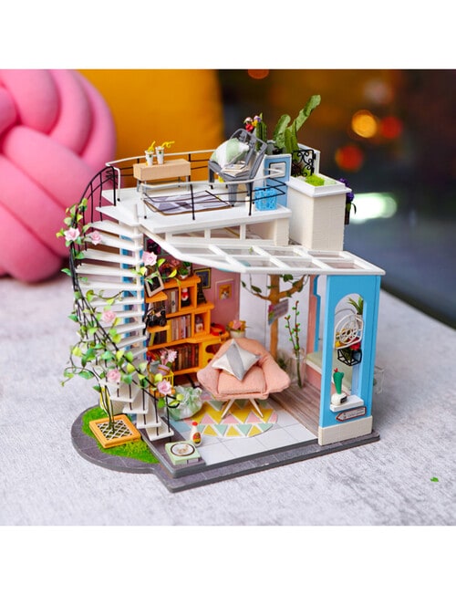 DIY Kits Robotime Miniature House Dora's Loft product photo View 03 L