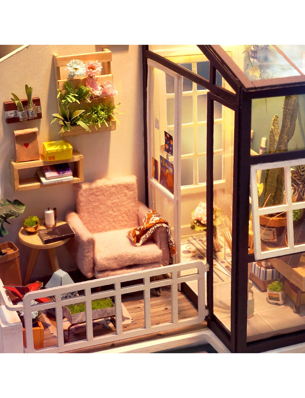 DIY Kits Rolife Miniature House Balcony Day Dreaming - Arts & Crafts