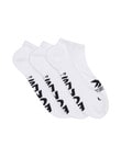 Bonds X-Temp Low-Cut Sock, 3-Pack, White product photo