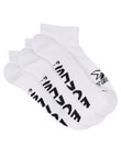 Bonds X-Temp Low-Cut Sock, 3-Pack, White product photo View 02 S