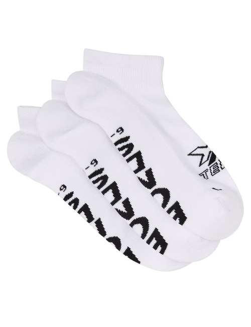 Bonds X-Temp Low-Cut Sock, 3-Pack, White product photo View 02 L