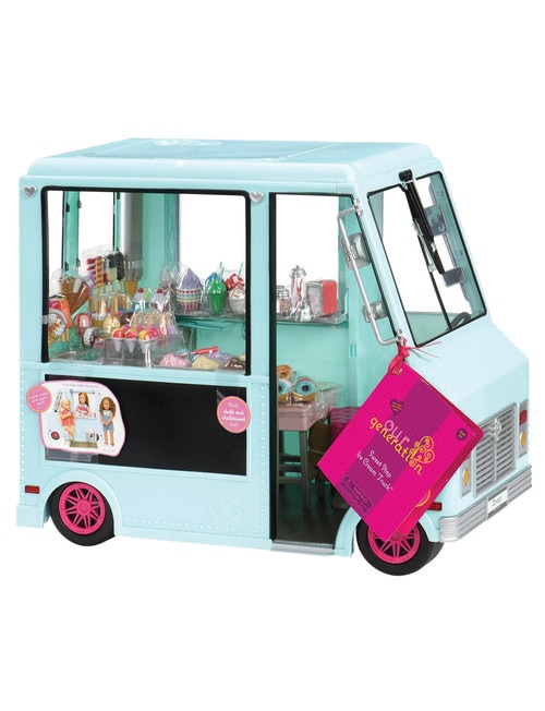 Our Generation Sweet Stop Ice Cream Truck - Dolls & Accessories Our Generation Sweet Stop Ice Cream Truck - Dolls & Accessories