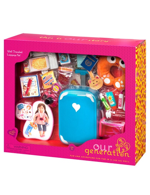 Our Generation Luggage Set product photo