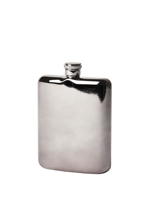 Stevens Social Club Hip Flask, Gun Metal, 6oz product photo View 02 L