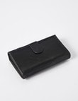 Milano Wave Panel Wallet, Black product photo View 02 S