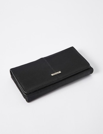 Milano Classic Flap Wallet, Black product photo