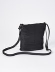 Milano Zip Bucket Bag, Black product photo View 02 S
