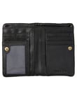 Carte Leather Zip & Dome Wallet, Black product photo View 02 S