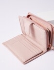 Carte Leather Tab & Dome Wallet, Blush product photo View 03 S