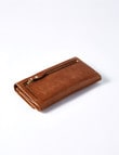 Carte Leather Trifold Wallet, Tan product photo View 02 S