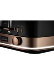 Sunbeam New York 4-Slice Toaster, Black & Bronze, TA4440KB product photo View 03 S