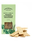 Cartwright & Butler Olive And Garlic Wheat Flat Bread, 130g product photo