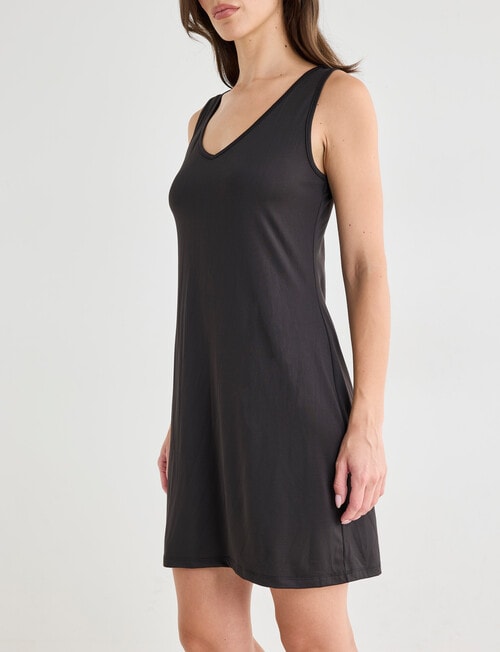 Lyric Tank Slip, Black product photo