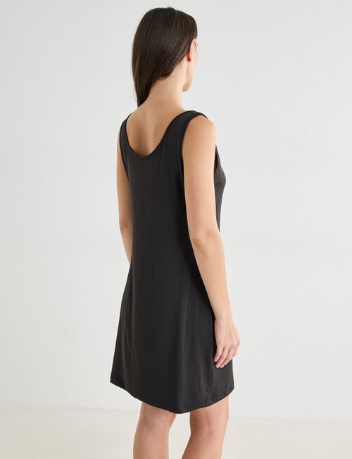 Lyric Tank Slip, Black product photo View 02 L