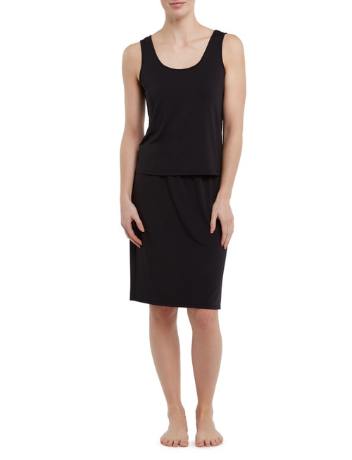 Lyric Half Slip, Long-Length, Black product photo View 03 L