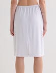 Lyric Half Slip, Long-Length, White product photo View 02 S