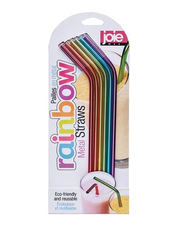 Joie Impulse 6-Piece Rainbow Straws product photo