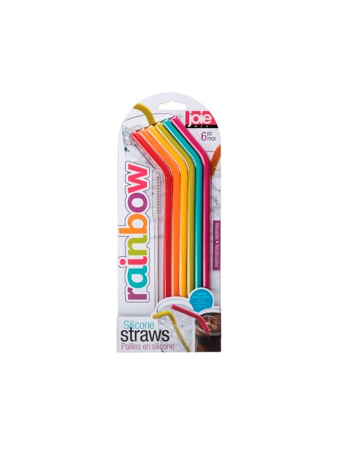 Joie Impulse 6-Piece Silicone Straws product photo