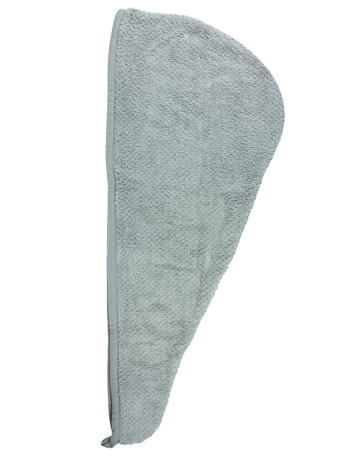 Simply Essential Quick Dry Hair Turban, Grey product photo