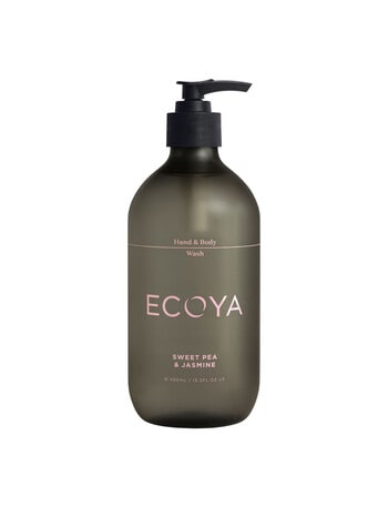 Ecoya Sweet Pea & Jasmine Hand & Body Wash, 450ml product photo