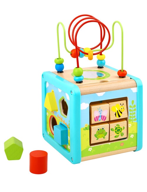 Tooky Toy Wooden Play Cube product photo