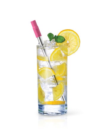 Zoku Slide Straw, Berry product photo