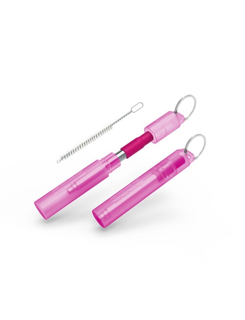 Zoku Slide Straw, Berry product photo View 02 L