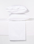 Sheridan 300 Thread Count Organic Cotton Sheet Set, Snow product photo