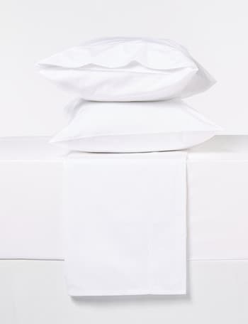 Sheridan 300 Thread Count Organic Cotton Sheet Set, Snow product photo
