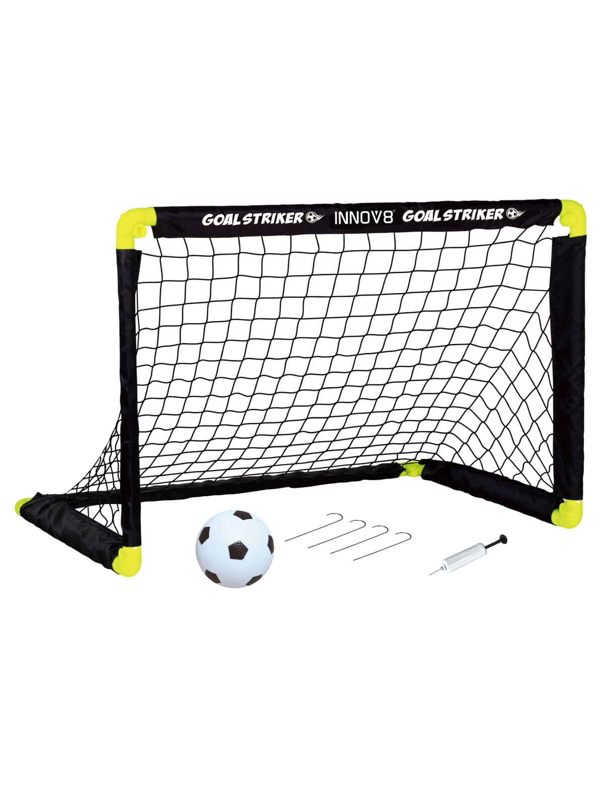 INNOV8 Folding Soccer Goal with Ball 90c - Scooters & Outdoor Toys