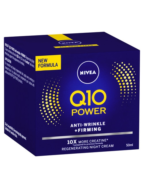 Nivea Q10 Power Night Cream Anti Wrinkle 50ml product photo