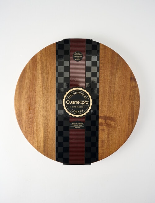 Cuisine::pro Acacia Round Chopping Board, 35cm product photo View 02 L