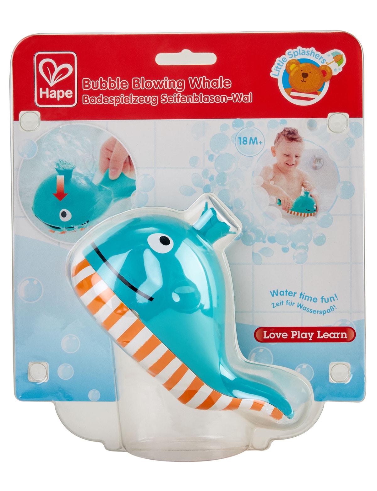 Hape Bubble Blowing Whale Infants Preschool