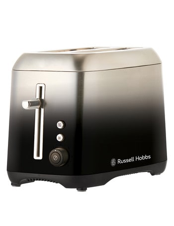 Russell Hobbs Midnight 2-Slice Toaster, RHT82BKF product photo