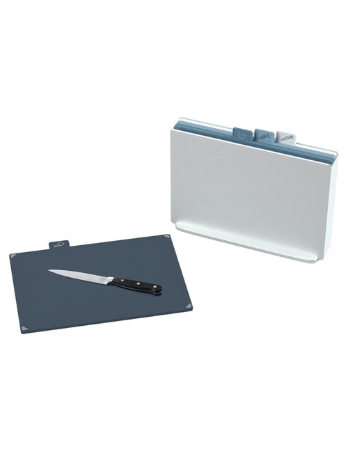 Joseph Joseph Editions Large Index Chopping Board Set, Sky product photo View 04 L
