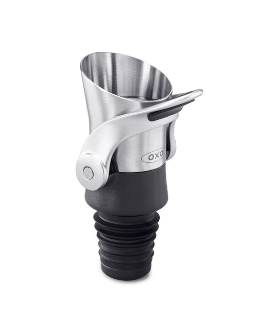OXO Good Grips Steel Wine Stopper/Pourer product photo View 03 L