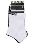 Bonds 100 New Era Trainer Sock, 4-Pack, Black, White & Grey product photo