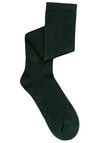 Columbine Compression Knee-High Sock, Black product photo View 02 S