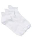 Superfit Active Quick Drying Anklet Sock, 3 Pack, White product photo View 02 S