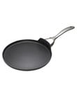 Baccarat iD3 Hard Anodised Crepe Pan, 24cm, Black product photo