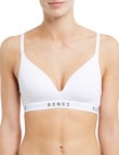 Bonds Bonds Originals Triangle Wirefree Bra, White, A-DD product photo