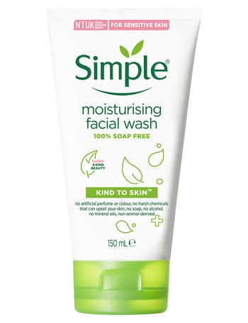 Simple Facial Wash Moisturising, 150ml product photo