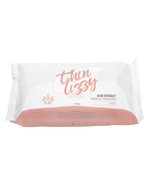 Thin Lizzy Aloe Extract Makeup Remover Wipes product photo