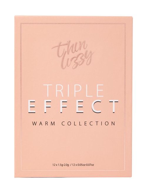 Thin Lizzy Triple Effect Eyeshadow Palette Warm Collection product photo