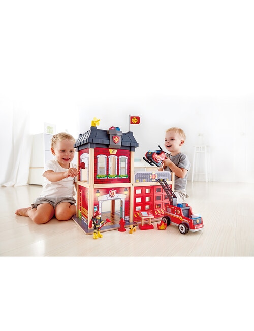 Hape City Fire Station product photo View 04 L