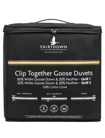 Fairydown Goose Duvet, Clip-Together product photo