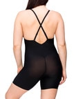 Nancy Ganz Body Define Backless Bodysuit, Black product photo View 04 S