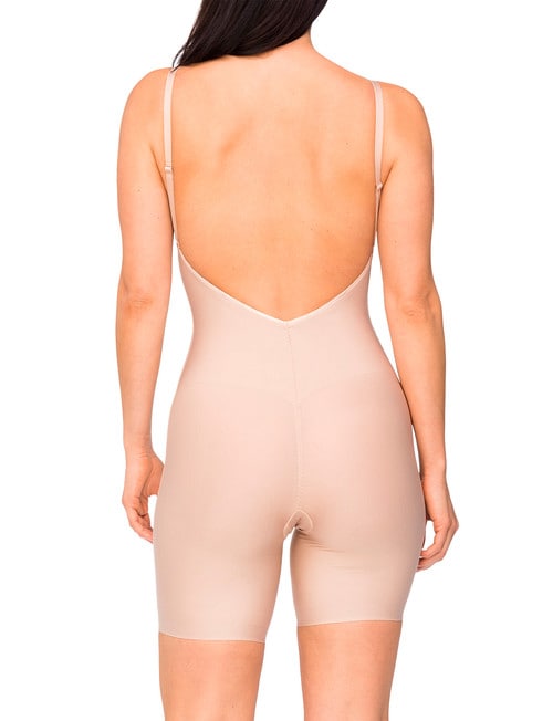 Nancy Ganz Body Define Backless Bodysuit, Taupe product photo View 02 L