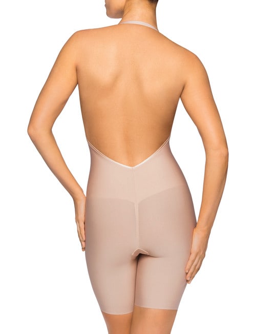 Nancy Ganz Body Define Backless Bodysuit, Taupe product photo View 05 L